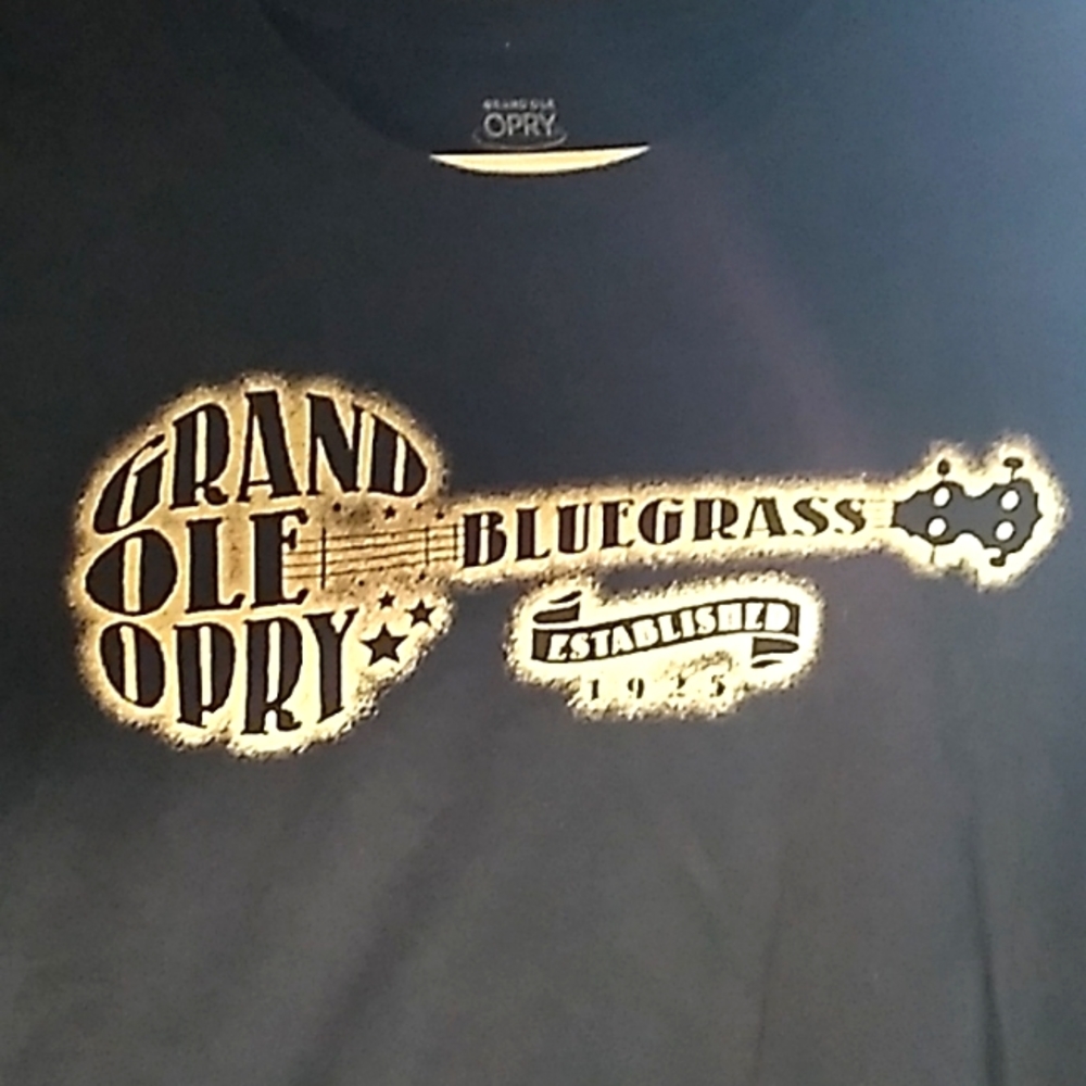 GRAND OLE OPRY BLUEGRASS T-SHIRT- unisex